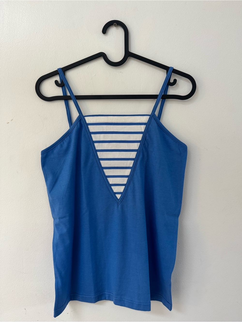 ARMOR-LUX blue vintage deadstock cami size SMALL